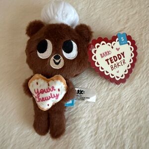 NWT BARK Teddy Baker Plush Dog Toy - 2/$15 eligible